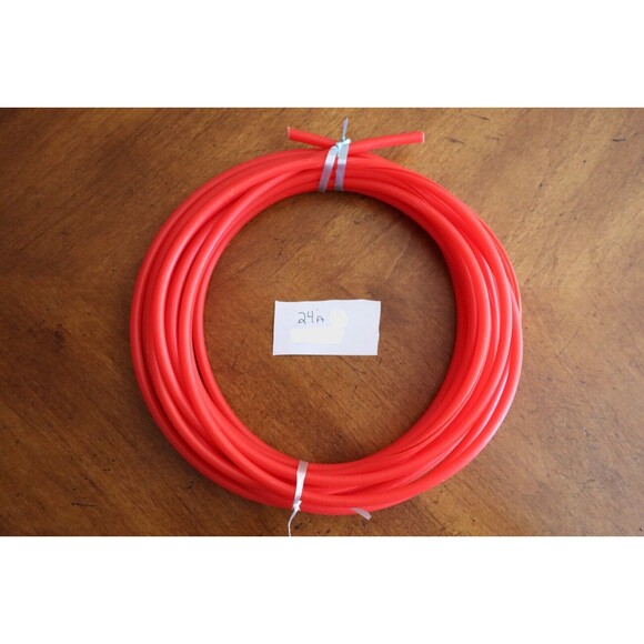 Knex Rippin' Rocket Coaster Replacement Part: Red Track Tube 24.5 Feet One pc - Picture 8 of 8